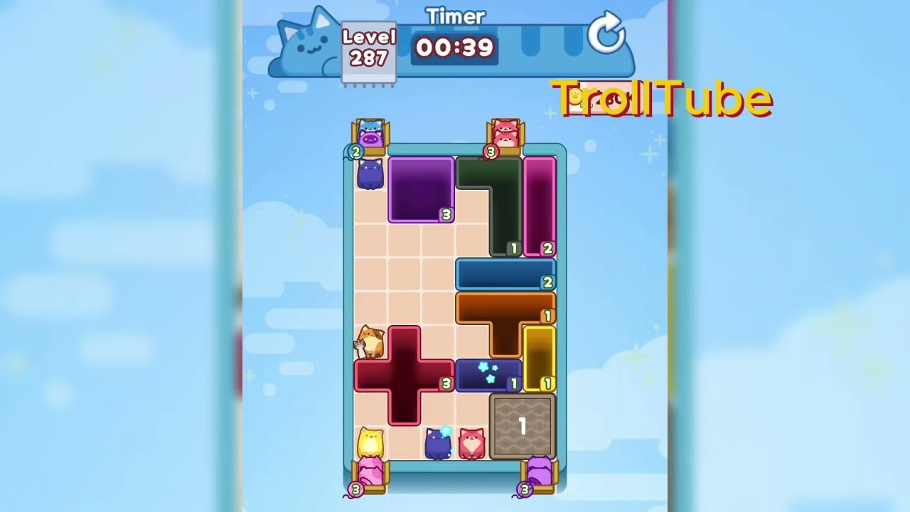 Drop the Cat Level 287: Drop The Cat Level 287