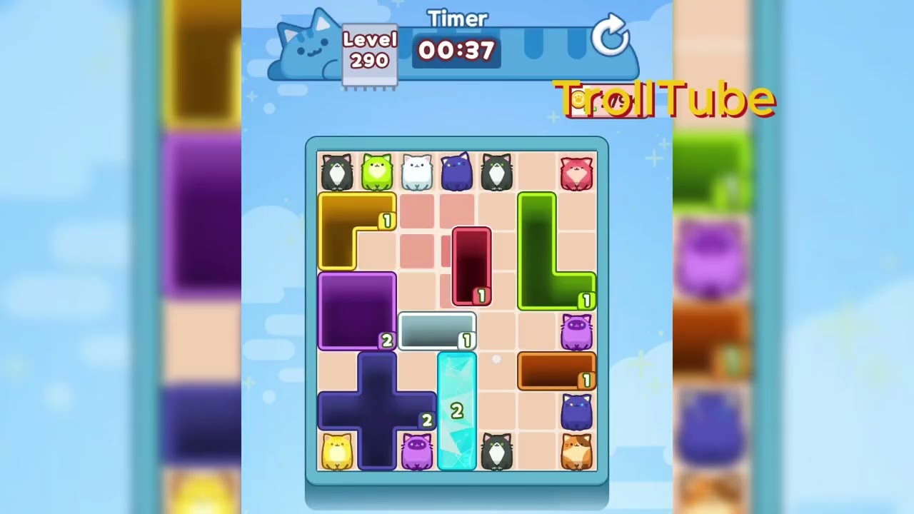 Drop the Cat Level 290: Drop The Cat Level 290