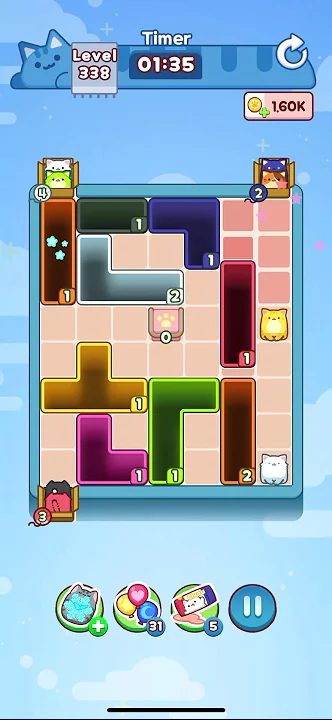 Drop the Cat Level 338: Drop The Cat Level 338