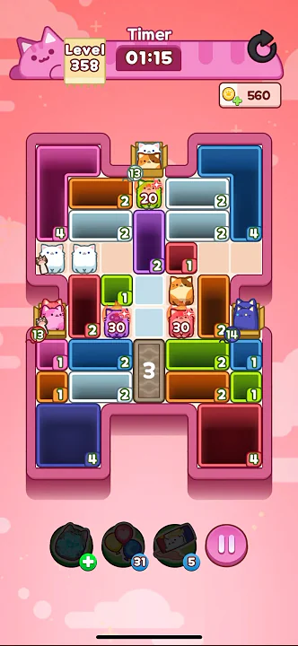 Drop the Cat Level 358: Drop The Cat Level 358