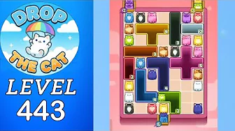 Drop the Cat Level 443: Drop The Cat Level 443