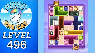 Drop the Cat Level 496: Drop The Cat Level 496