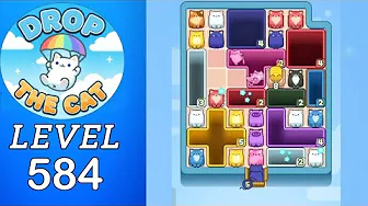 Drop the Cat Level 584: Drop The Cat Level 584